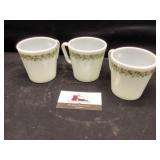Pyrex Spring blossom coffee cups