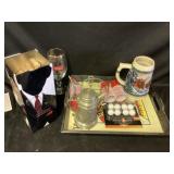 Stiens, glasses and games