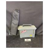 Plano ammo box and knife sheath