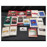 Hallmark Ornaments Lionel Trains and Kiddie Car