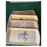 Wood trays