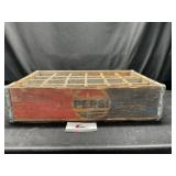 Waterloo Iowa Wooden Pepsi Crate