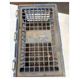 Vintage  plastic crate