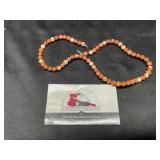 Banded Red Agate Beads