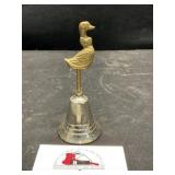 Metal goose bell