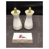 Pyrex Spring Blossom salt and pepper shakers