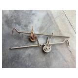 Vintage planter stakes