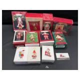 Hallmark Santa Ornaments