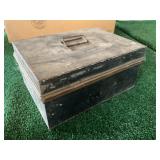 Rustic metal box