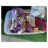 Tote of Scrap Fabric