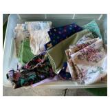 Tote of Scrap Fabric