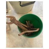Bucket of Antique Tools
