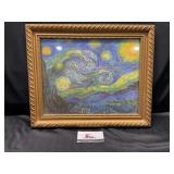 Framed Starry Night Print