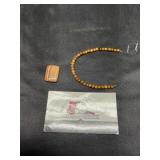 Honey Rhodochrosite Bead