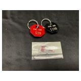 Vintage ValAir coat check tags