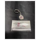 Chrysler wax seal gold key ring