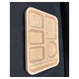 Vintage silite lunch trays