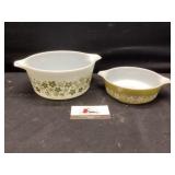 Pyrex Spring Blossom casserole dishes