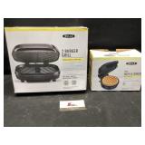 Bella burger grill and waffle maker