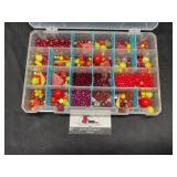 Red Craft Beads