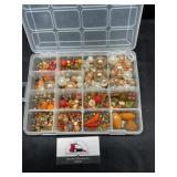 Brown, Tan, Orange Craft Beads