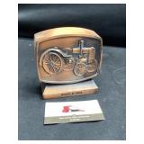 John Deere Metal Bank