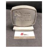 John Deere Metal Bank