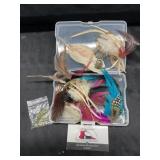 10 Pairs of Feather Earrings