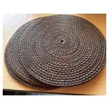 Wicker placemats