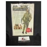 Vintage coke advertiser