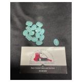 Aqua Chalcedony Beads