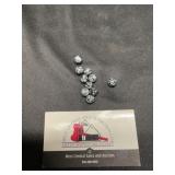 Snowflake Obsidian Beads