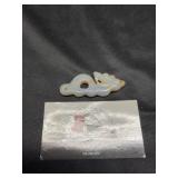 Chinese Agate Carved Pendant