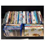 DVDs and blur rays/ un verified
