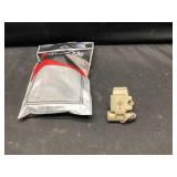 Amberide holster and sure fire helmet light