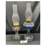 Glass Oil Lamps