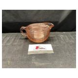Pink Depression Glass Creamer