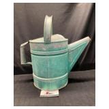 Green Galvanized Watering Can