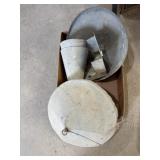 Galvanized items and miscellaneous metal