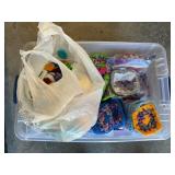 Tote of Crochet Granny Squares