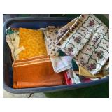 Tote of Fabric Scraps