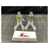 Size 9 Rings, Peridot, Kambaba Jasper