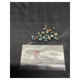 Blue Mosaic Jasper Beads