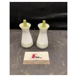 Vintage spring blossom salt and pepper shakers