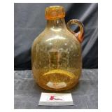 Amber Glass Jug