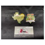 Texas Baseball Fast Pitch Pins