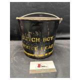 Metal Dutch boy can