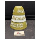 Pyrex Spring Blossom nesting bowls