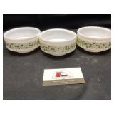 Spring blossom pattern server dishes