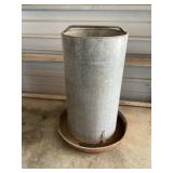 Galvanized Waterer